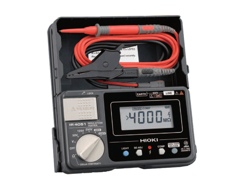 日置電機 IR4051-10 5レンジ デジタル絶縁抵抗計