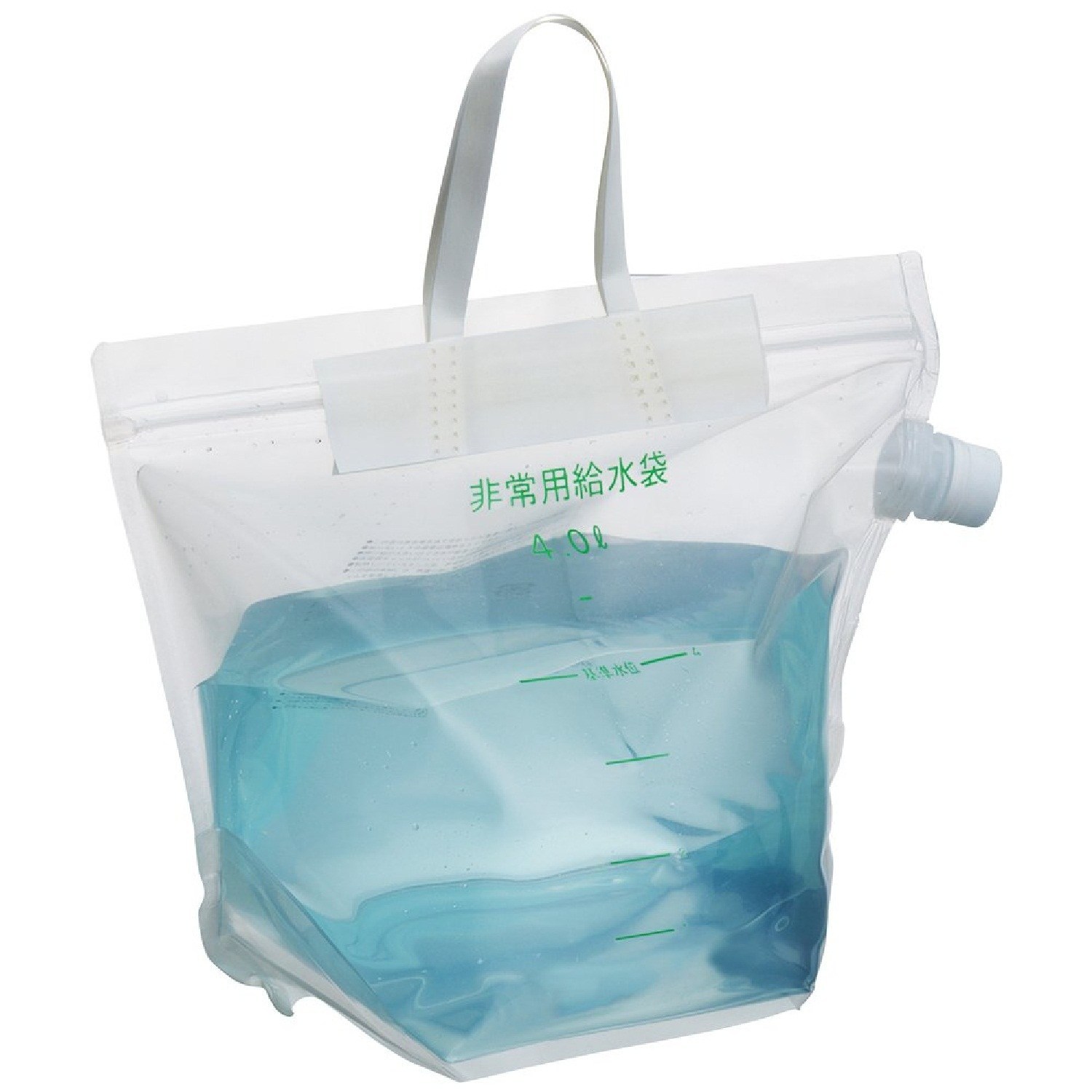 東京都葛飾福祉工場 食品衛生法適合 非常用給水袋 4L