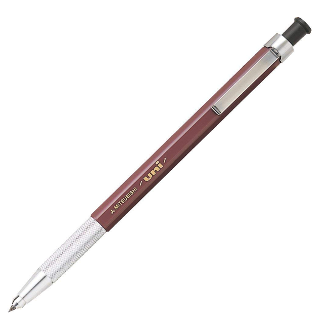 三菱鉛筆 シャープペン ユニホルダー 2.0 ノーマーク 黒 MH500NM