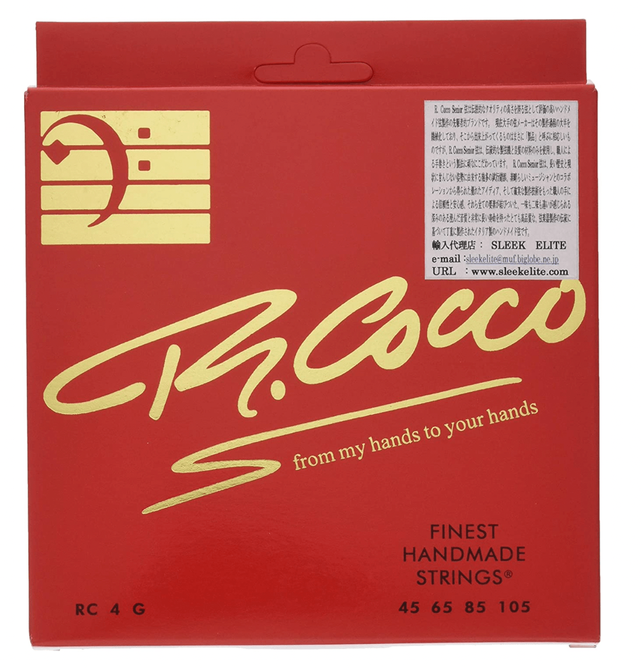 R.Cocco リチャードココ ベース弦 RC4G S (ステンレス .045-.105) B008P6N15W