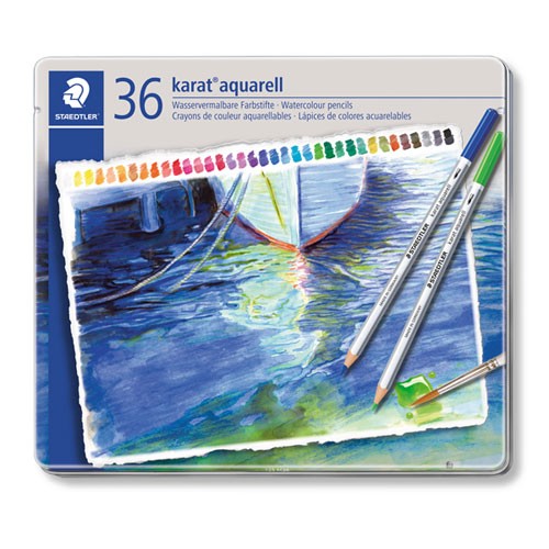STAEDTLER（ステッドラー） karat aquarell（カラトアクェレル） 水彩色鉛筆 36色 125 M36